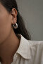 Steel Silver Vintage Bold Model Aimee Earrings - Does Not Tarnish - - 2