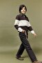 Boy's Polo Neck Color Block Sweatshirt G3375A825Au - 2