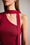 One Shoulder Tie Detail Blouse G3334Ax25Wn - 5