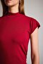 Turtleneck Short Sleeve T-Shirt G3332Ax25Wn - 5