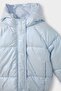 Warm Hooded Zippered Snap Fastener Puffer Coat Baby Girl E7985A525Au - 2