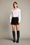 Slim Fit Tight-Fitting Slit Shorts Skirt G5057Ax25Wn