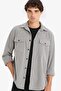 Regular Fit Corduroy Long Sleeve Shirt F1518Ax25Au - 4