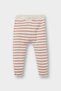 2-Piece Set Bear Printed Knitwear Buttoned Cardigan Striped Bottom Baby Girl F3222A525Wn - 2