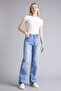 Straight Mid Waist Pipe Leg Jean Trousers G3542Ax25Wn - 2