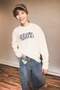 Oversize Wide Fit Crew Neck Printed Long Sleeve T-Shirt Boy G1814A825Au