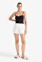 Regular Fit Elastic Waist Shorts Pajama Bottoms F8934Ax25Hs - 3
