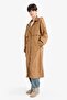 Water-Repellent Hooded Zip-Up Long Raincoat E8554AX25AU - 6