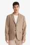 Slim Fit Slim Fit Cross Woven Button Blazer Jacket F7232Ax25Au