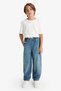 100% Cotton Barrel Fit Straight Leg Jean Trousers for Boys G1652A825Au - 5