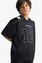 Oversize Wide Fit V-Neck Printed Short Sleeve T-Shirt Boys G1684A825Au - 4