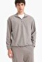 Ultra Soft Soft Touch Boxy Fit Velvet Sweatshirt E9364Ax25Au - 4