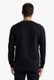 Slim Fit Slim Fit Crew Neck Long Sleeve T-Shirt F3646Ax25Au - 6