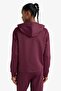 Standard Fit Hooded Printed Athlete Sweatshirt F1690Ax25Wn - 8