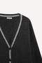 Oversized Wide Fit V-Neck Buttoned Cardigan F9556Ax25Wn - 8