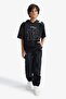 Oversize Wide Fit V-Neck Printed Short Sleeve T-Shirt Boys G1684A825Au - 5