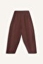 Relax Fit Elastic Waist Straight Leg Ankle Length Trousers G0431Ax25Sm - 8