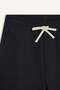 Regular Fit Belted Lace-Up Straight Leg Sweatpants with Pockets F0309Ax25Au - 2