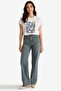 Crew Neck Floral Short Sleeve T-Shirt G1882Ax25Au - 2