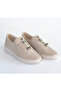 Warte Beige Suede Lace-Up Sneakers - 6