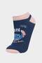 Disney Lilo & Stitch 3-Pack Cotton Booties Socks Girls F1331A8Ns - 2