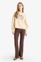 Buy Elastic Waist Flare Fit Pants F8941Ax25Au - 2