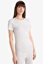 Short-Sleeved T-Shirt That Fits the Body G0006Ax25Wn - 3