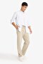 Regular Fit Belted Lace-Up Straight-Leg Sweatpants F0308Ax25Au - 3