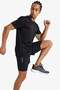 Slim Fit Tight-Fitting Sportsman's Woven Shorts with Inner Tights F0010Ax25Au - 3