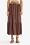 A-Line Crinkle Viscose Skirt F9647Ax25Au - 4