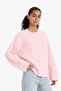 Oversize Wide Fit Crew Neck Sweater F3894Ax25Wn - 3