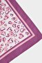 Patterned Satin Scarf for Girls G0354A8Ns - 3
