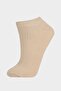 5-Piece Cotton Booties Socks for Girls F9010A8Ns - 3