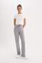 Flare Fit High Waist Flared Sportsman Pants D9323Ax25Sp - 3