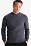 Standard Fit Crew Neck Sweater Sweater C9618Ax25Au