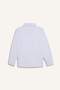School 100% Cotton Polo Collar Poplin Long Sleeve Shirt Boys G1487A825Au - 7