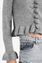 Regular Fit Crew Neck Knitwear Cardigan F3888Ax25Wn - 5