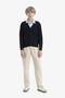 School V-Neck Buttoned School Knitwear Cardigan Boys F3735A825Au - 2