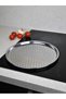 Set of 2 Stainless Steel Pizza Trays Oven Lahmacun Pita Tray - 4