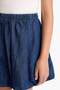 100% Cotton Elastic Waist Balloon Jean Skirt for Girls G1229A825Au - 8
