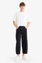 Barrel Fit Normal Waist Tapered Leg Jean Trousers F8354Ax25Au - 5
