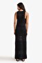 Slim Fit Tight Fitting Halter Neck Crochet Sleeveless Maxi Dress G0743Ax25Hs - 5