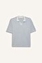 Textured Boxy Fit Polo T-Shirt F8351Ax25Au - 7