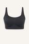 Laser Cut Breathable Fabric Adjustable Straps Sports Bra F0032Ax25Au - 7