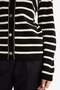 Regular Fit Crew Neck Button Striped Knitwear Cardigan D5894Ax25Au - 5