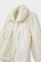 Baby Collar Buttoned Plush Cardigan Baby Girl E8772A525Au - 2