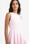 Boat Neck Sleeveless Mini Dress F2692Ax25Au - 4