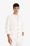 V-Neck Buttoned Cardigan F4467Ax25Au - 3