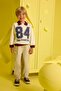 100% Cotton Baby Boy Shirt Collar Printed School Sweatshirt F4675A525Au - 2