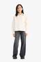 100% Cotton Oversize Wide Fit Gabardine Long Sleeve Shirt Girls E9740A825Au - 2